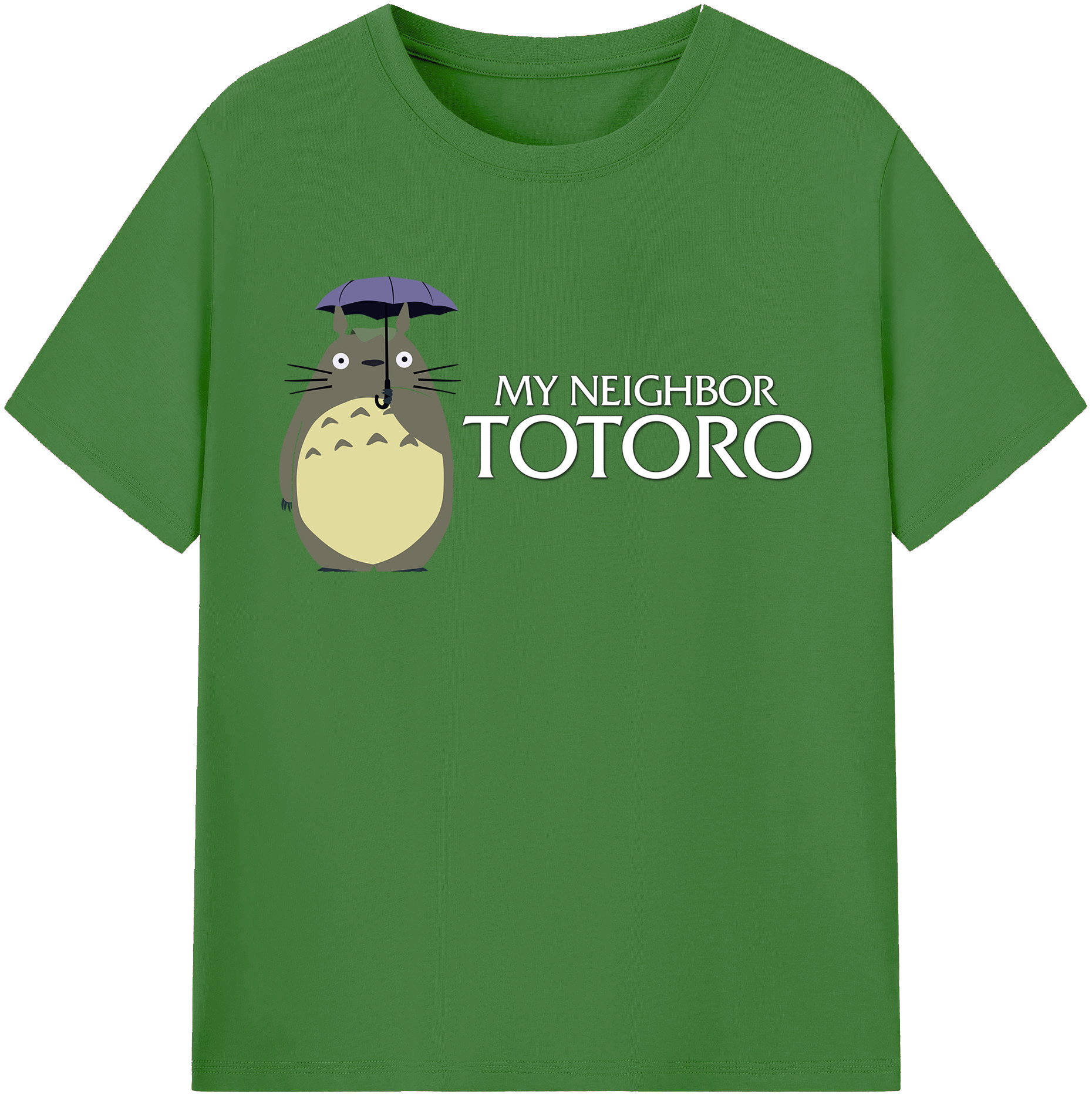 （画像用） となりのトトロ 草壁メイ 草壁サツキ My Neighbor Totoro Satsuki Kusakabe Mei Kusakabe レディースカジュアルプリントTシャツ（綿100％）